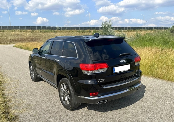 Jeep Grand Cherokee cena 92999 przebieg: 245000, rok produkcji 2013 z Czarna Woda małe 67